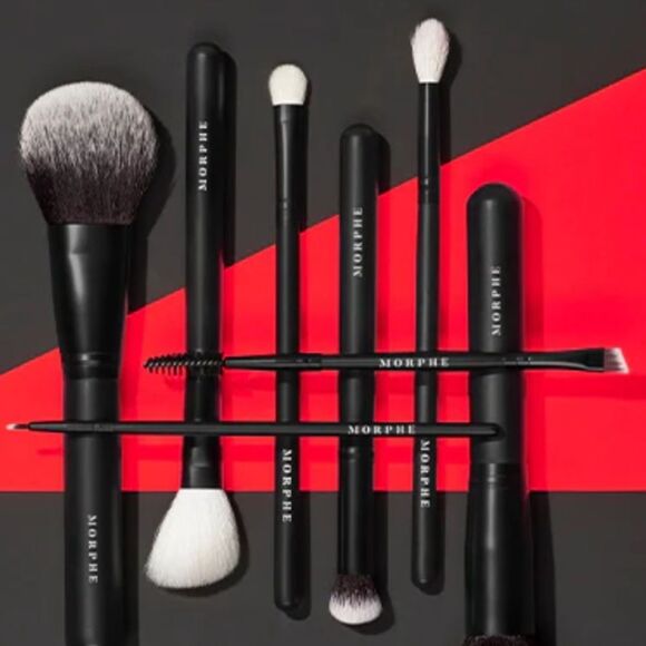 Morphe Get Things Started 8-Piece Brush Collection/Bag - Picture 2 of 7